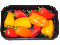 Bandeja de Pimientos Tricolor