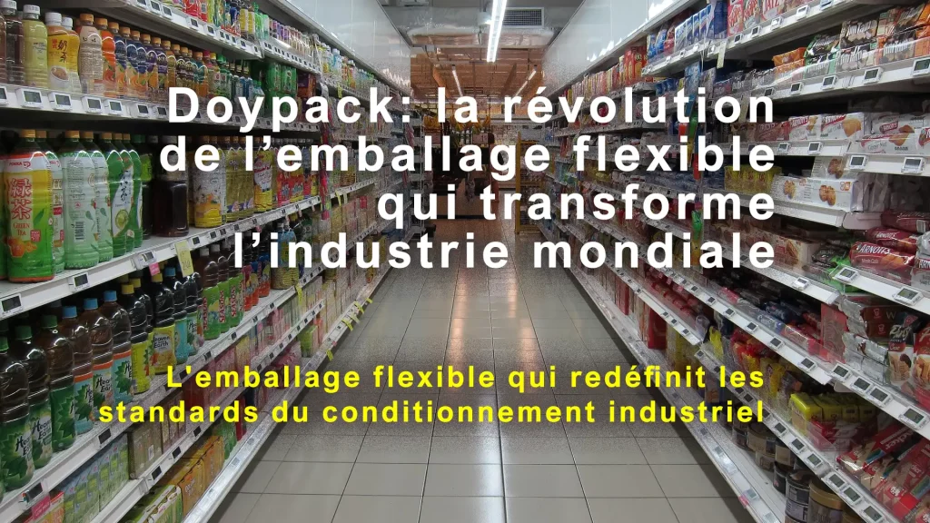 Doypack: l'emballage flexible qui redéfinit les standards du conditionnement industriel