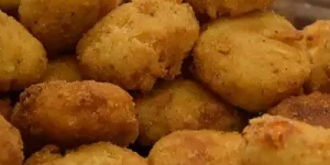 Envasado de croquetas congeladas